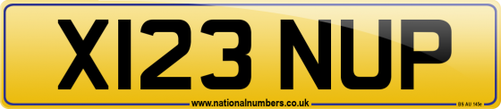X123 NUP