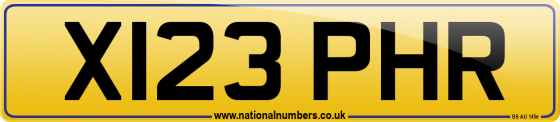 X123 PHR