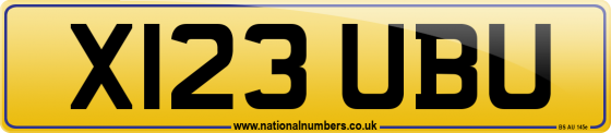 X123 UBU