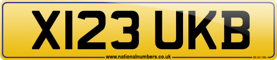 X123 UKB