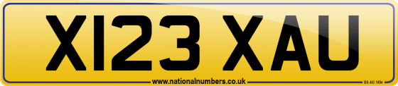 X123 XAU