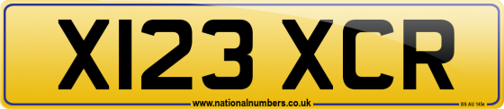 X123 XCR