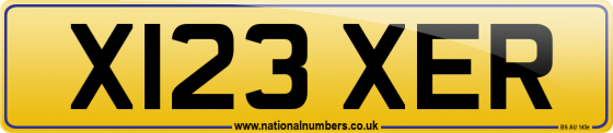 X123 XER