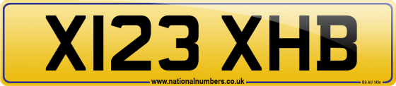 X123 XHB