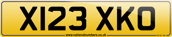 X123 XKO