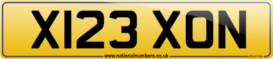 X123 XON