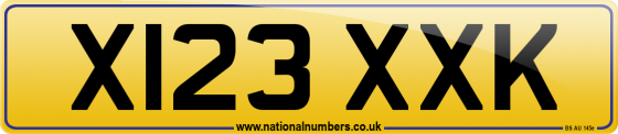 X123 XXK