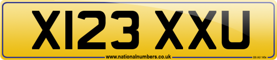 X123 XXU