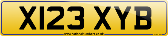 X123 XYB