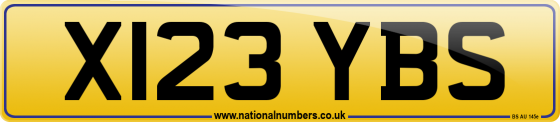 X123 YBS