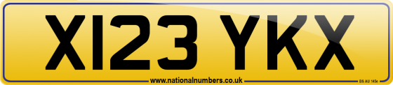 X123 YKX
