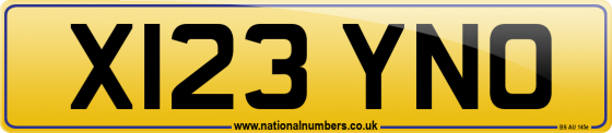 X123 YNO