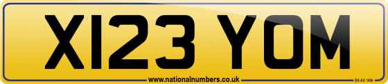 X123 YOM