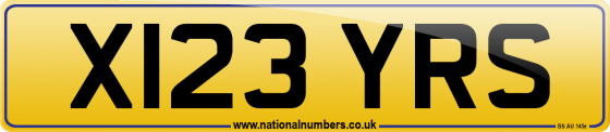 X123 YRS