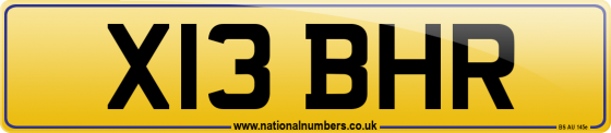 X13 BHR