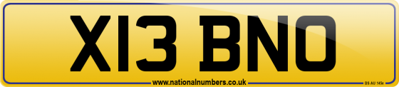 X13 BNO