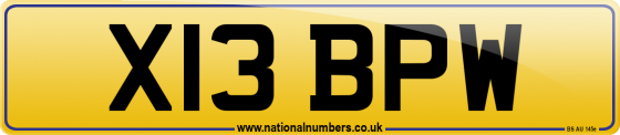X13 BPW
