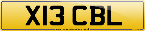 X13 CBL