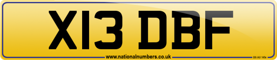 X13 DBF