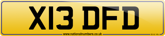 X13 DFD
