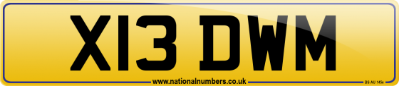 X13 DWM