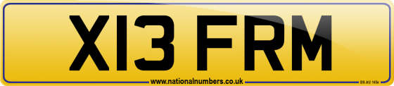 X13 FRM