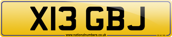 X13 GBJ