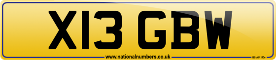 X13 GBW
