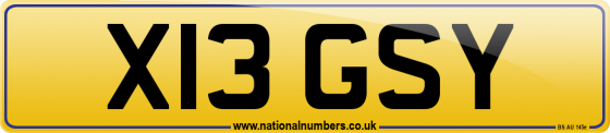 X13 GSY