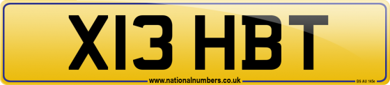 X13 HBT