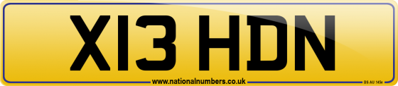 X13 HDN
