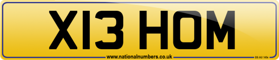 X13 HOM