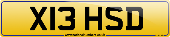 X13 HSD