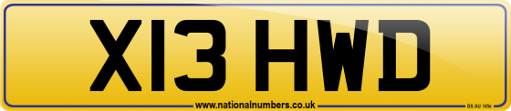 X13 HWD