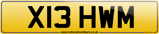 X13 HWM