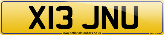 X13 JNU