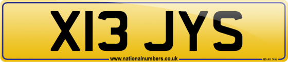 X13 JYS