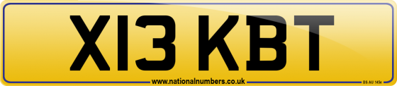 X13 KBT