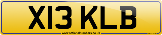 X13 KLB