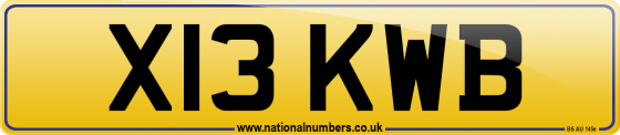 X13 KWB