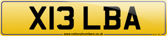 X13 LBA