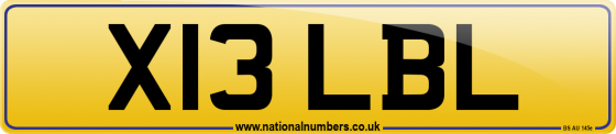 X13 LBL