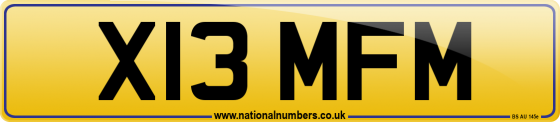 X13 MFM