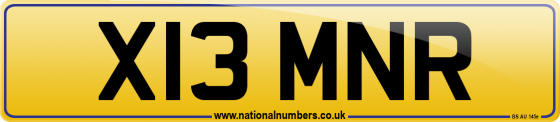 X13 MNR
