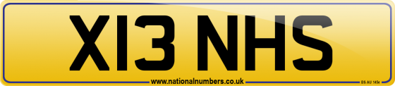 X13 NHS