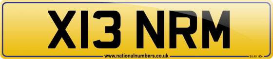 X13 NRM