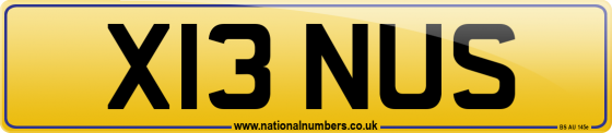 X13 NUS