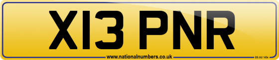 X13 PNR