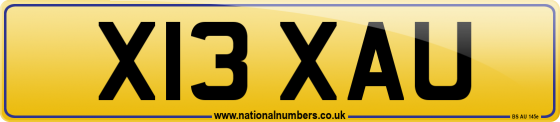X13 XAU