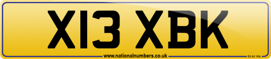 X13 XBK